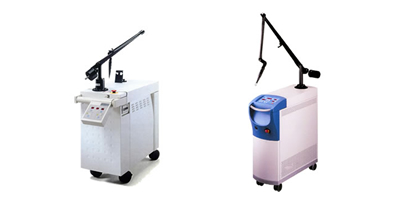 QスイッチYAGレーザー(Medlite)QスイッチYAGレーザー(スペクトラ)